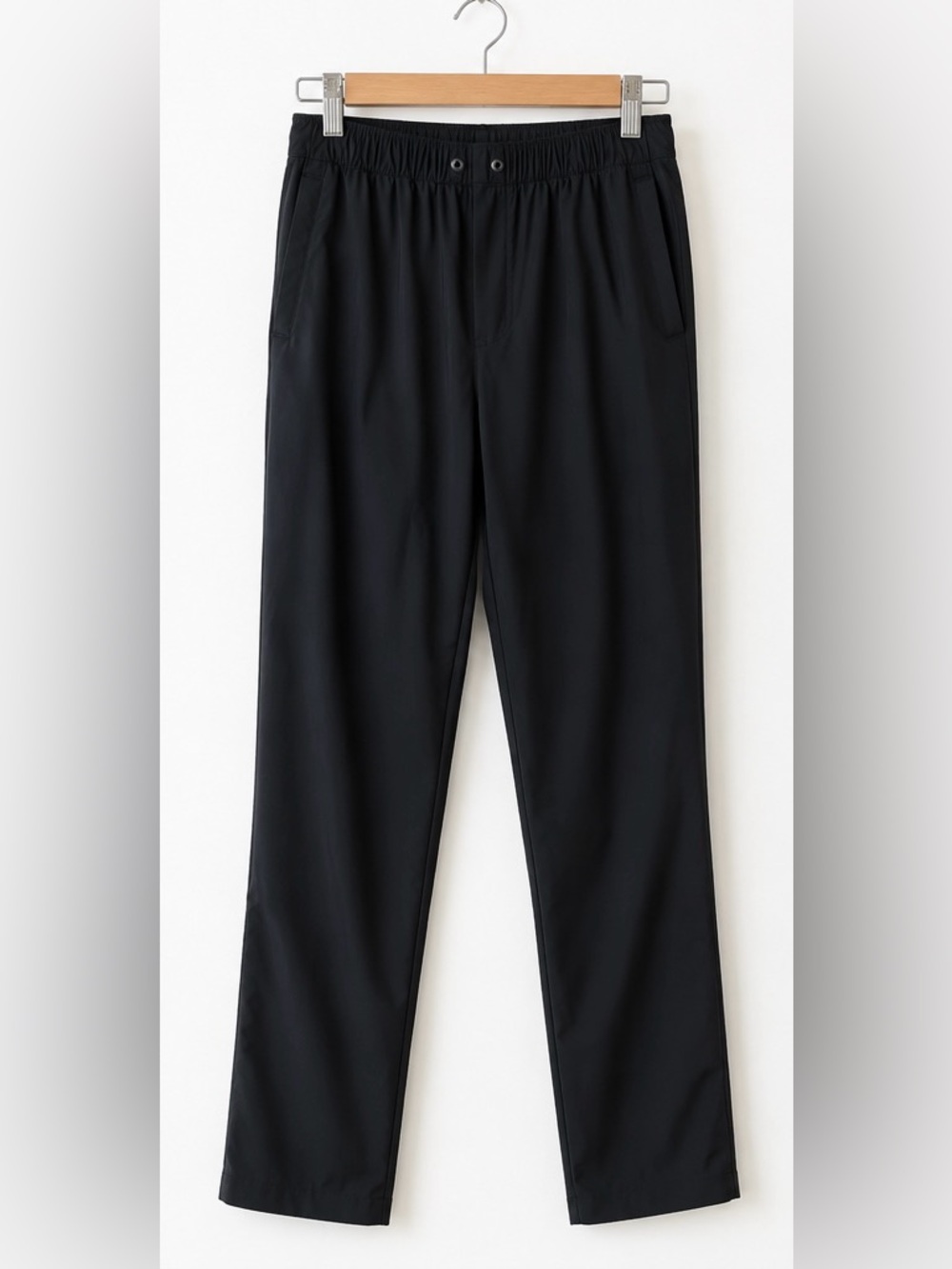G/FORE Women’s Relaxed Fit Tech Nylon Track Golf Pant Black M Stretch Athleisure